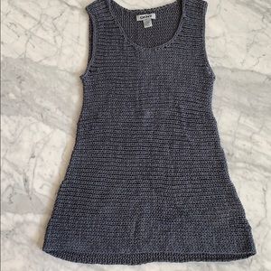 DKNY sweater knit tank